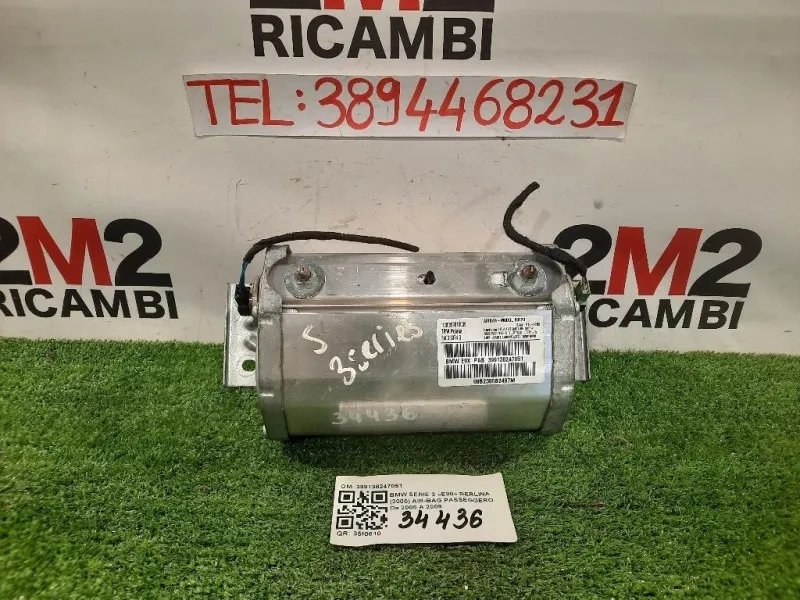 Air-bag Passeggero 399138247051 Bmw Serie 3 E90 Berlina 2005