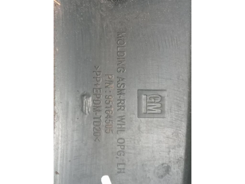 Modanatura Paracolpi Passaruota POST SX 95164505 Opel Mokka 2013