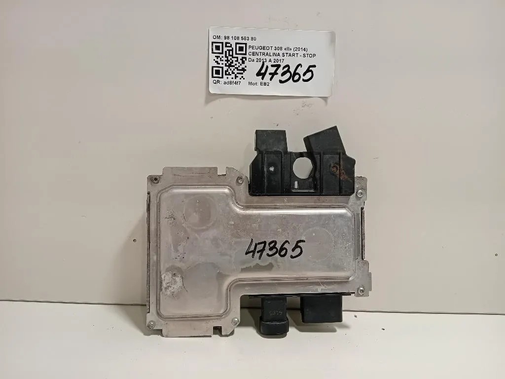 Centralina Start - STOP 98 108 583 80 Peugeot 308 II 2014