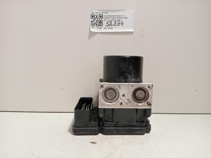 Pompa ABS ANT 1K0 614 517 DE Volkswagen GOLF V Variant 2007