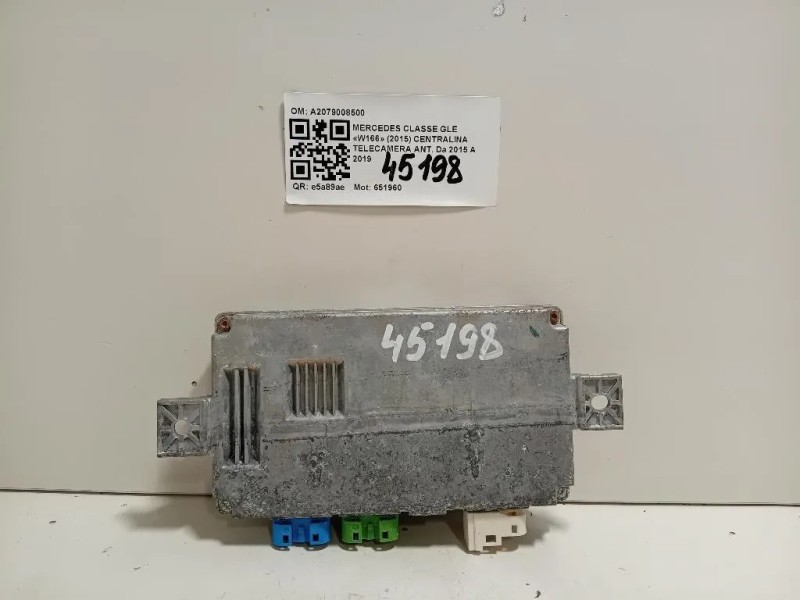 Centralina Telecamera ANT A2079008500 Mercedes Classe GLE W166 2015