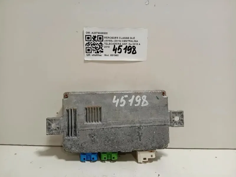 Centralina Telecamera ANT A2079008500 Mercedes Classe GLE W166 2015