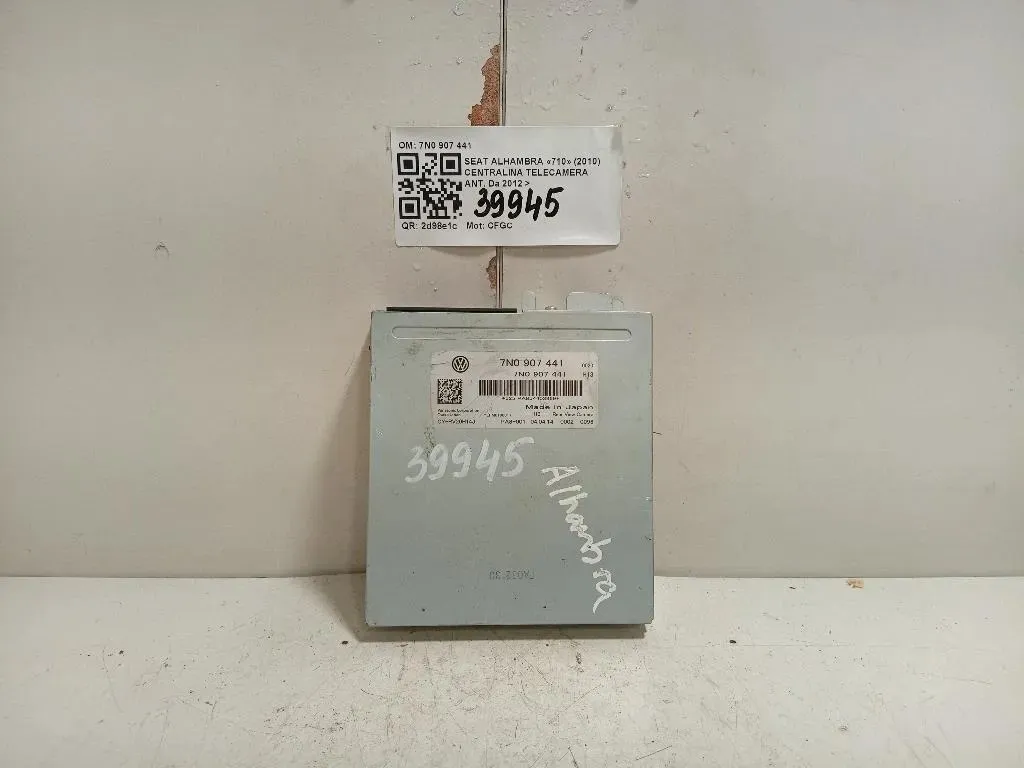 Centralina Telecamera ANT 7N0 907 441 Seat Alhambra 710 2010