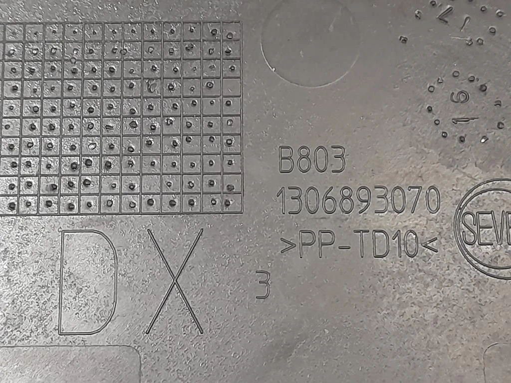 Modanatura Paracolpi Porta INF ANT DX 1306893070 Citroen Jumper III 2014