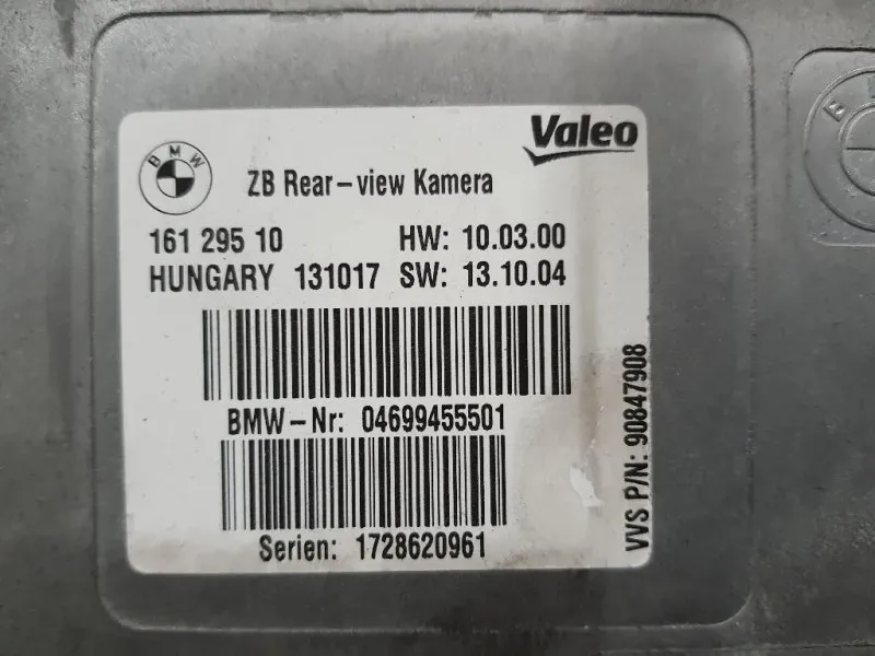 Centralina Telecamera POST 16129510 POSTERIORE Bmw Serie 5 F10 Berlina 2012