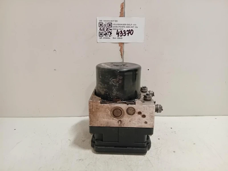 Pompa ABS ANT 1K0 614 517 DD Volkswagen GOLF VI 2009