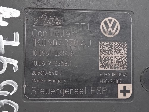 Pompa ABS ANT 1K0 614 517 BH Volkswagen GOLF VI 2009