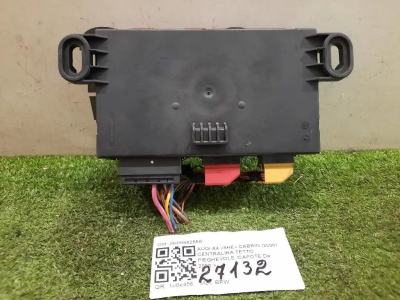 Centralina Tetto Pieghevole Capote 8H0959255A Audi A4 8HE Cabrio 2006