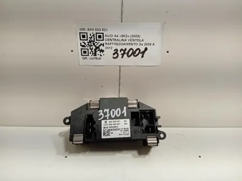 Centralina Ventola Raffreddamento 8K0 820 521 Audi A4 8K2 2008