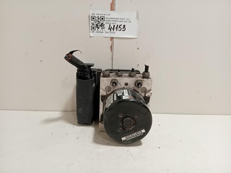 Pompa ABS ANT 1K0 614 517 CP Volkswagen GOLF VI 2009
