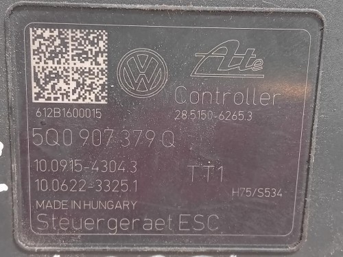 Pompa ABS ANT 5Q0 614 517 P Volkswagen GOLF VII 2013