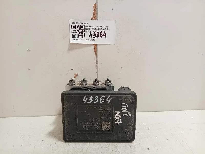 Pompa ABS ANT 5Q0 614 517 P Volkswagen GOLF VII 2013