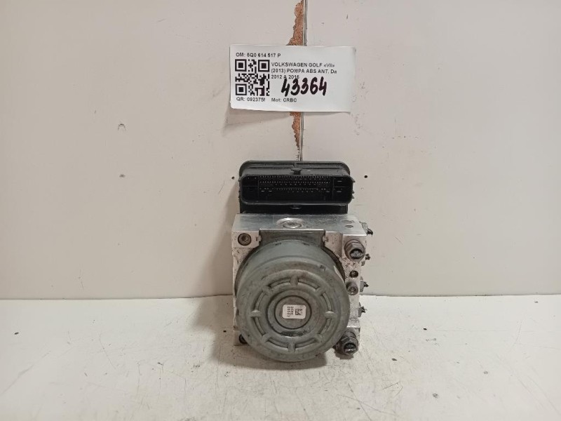 Pompa ABS ANT 5Q0 614 517 P Volkswagen GOLF VII 2013