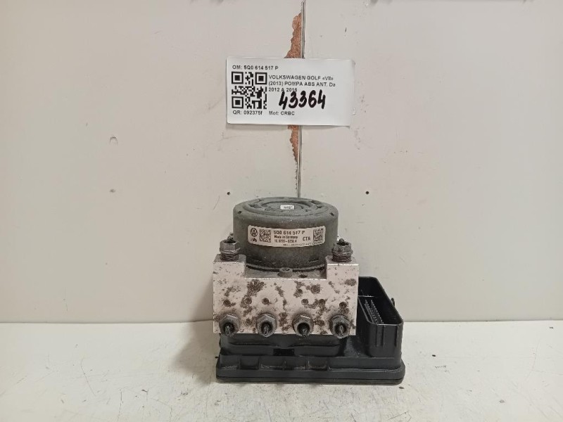 Pompa ABS ANT 5Q0 614 517 P Volkswagen GOLF VII 2013