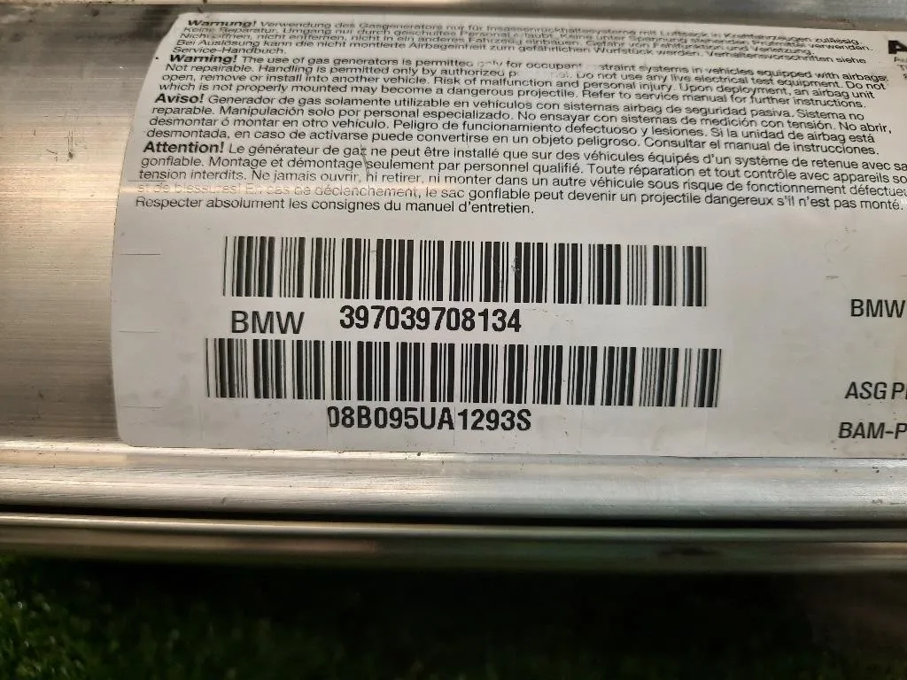 Air-bag Passeggero 397039708134 Bmw Serie 5 E60 Berlina 2004