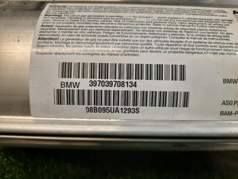 Air-bag Passeggero 397039708134 Bmw Serie 5 E60 Berlina 2004