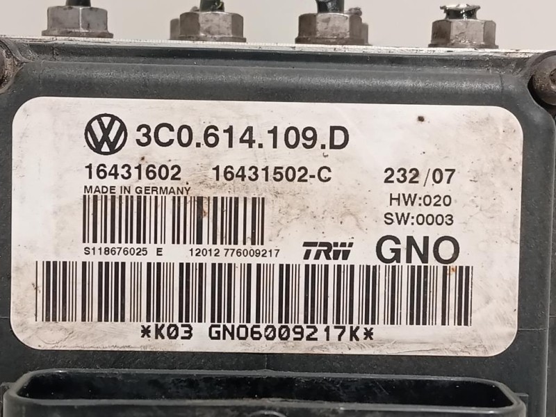 Pompa ABS ANT 3C0614109D Volkswagen Passat V 2005