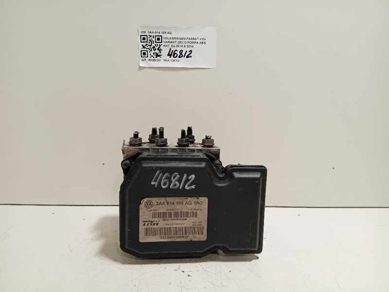 Pompa ABS ANT 3AA 614 109 AQ 3AA614109AQ Volkswagen Passat VI Variant 2011