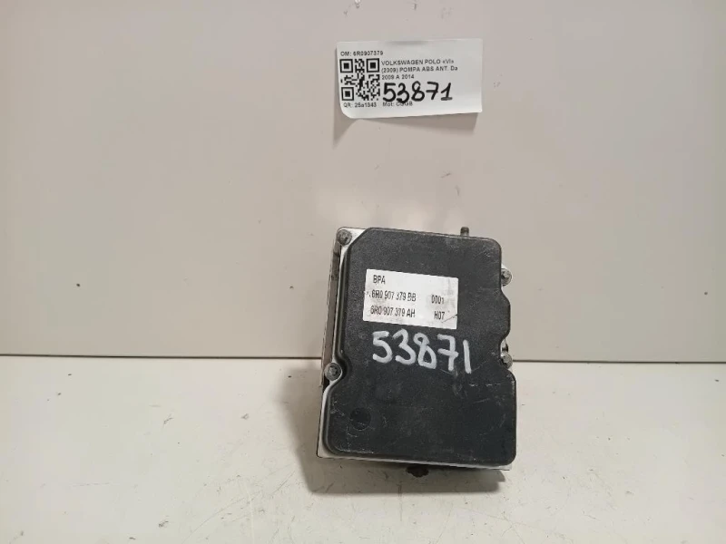 Pompa ABS ANT 6R0907379 Volkswagen POLO VI 2009
