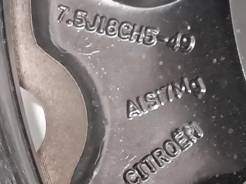 Cerchio Ruota ANT DX 9842920877 R18 Citroen C5 Aircross 2018