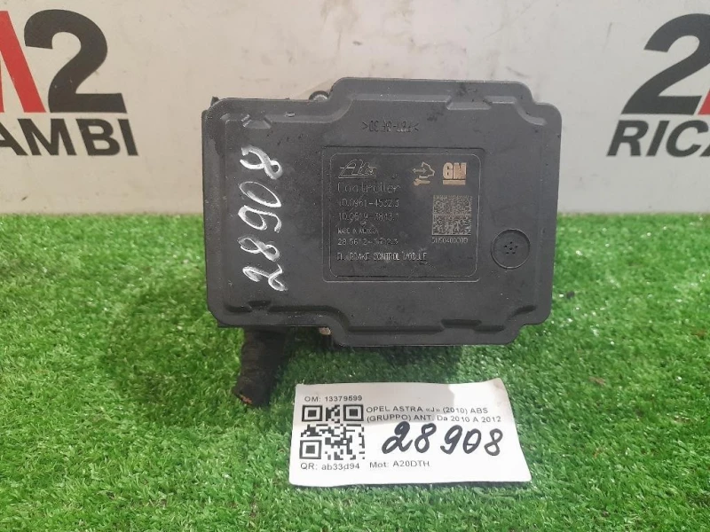 ABS Gruppo ANT 13379599 Opel Astra J 2010