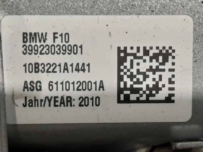 Air-bag Passeggero 611012001A Bmw Serie 5 F10 Berlina 2010