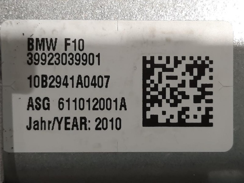 Air-bag Passeggero 611012001A Bmw Serie 5 F10 Berlina 2010