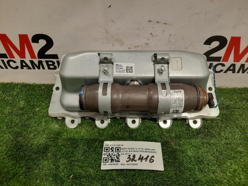 Air-bag Passeggero 611012001A Bmw Serie 5 F10 Berlina 2010