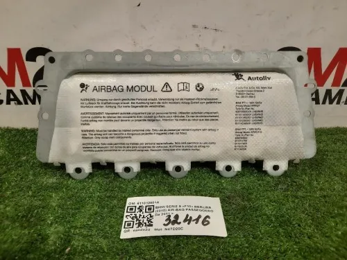 Air-bag Passeggero 611012001A Bmw Serie 5 F10 Berlina 2010