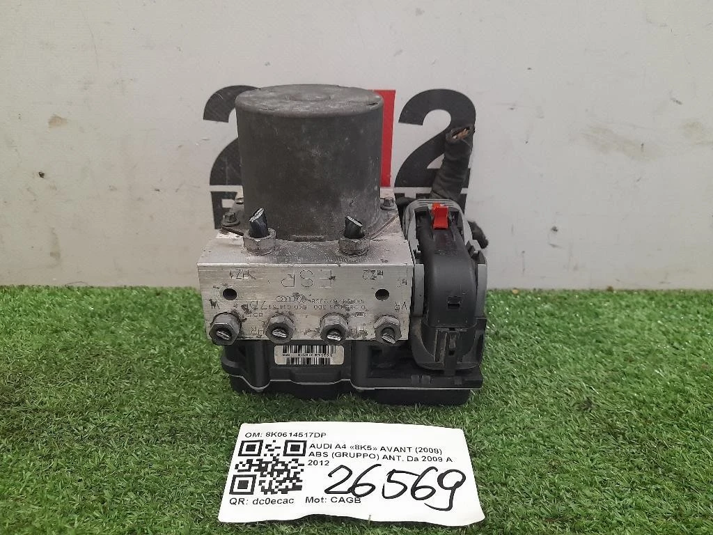ABS Gruppo ANT 8K0614517DP Audi A4 8K5 Avant 2008
