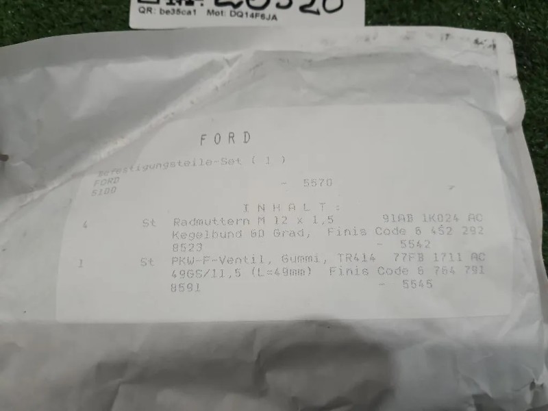 Cerchio Ruota ANT DX 1351423 5S6J1007BA Ford Fiesta V 2002