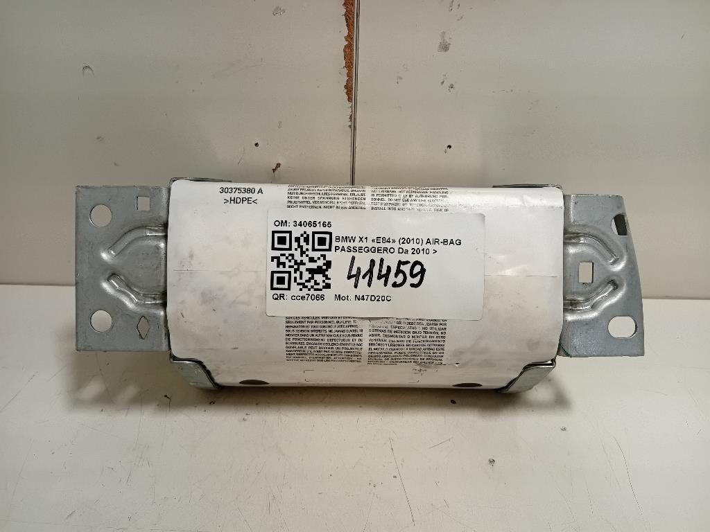 Air-bag Passeggero 34065165 Bmw X1 E84 2010