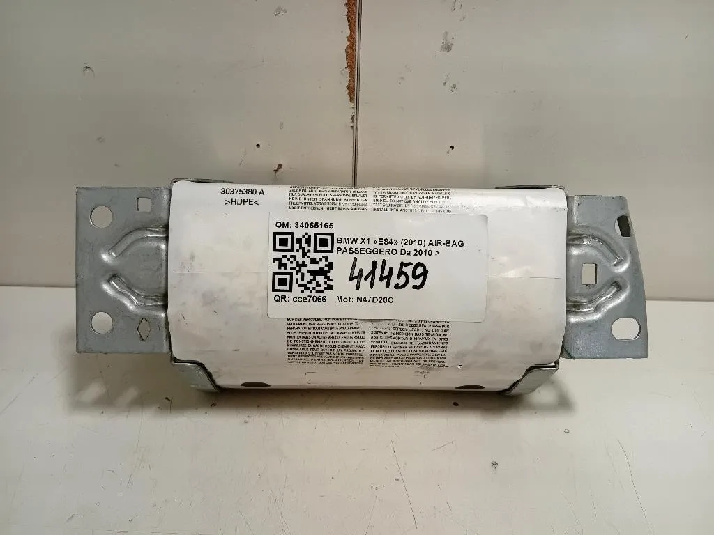 Air-bag Passeggero 34065165 Bmw X1 E84 2010