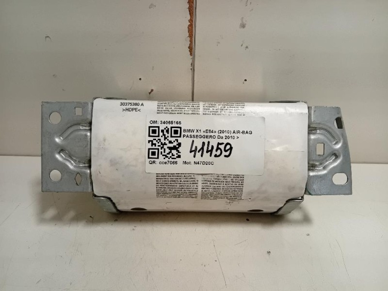 Air-bag Passeggero 34065165 Bmw X1 E84 2010