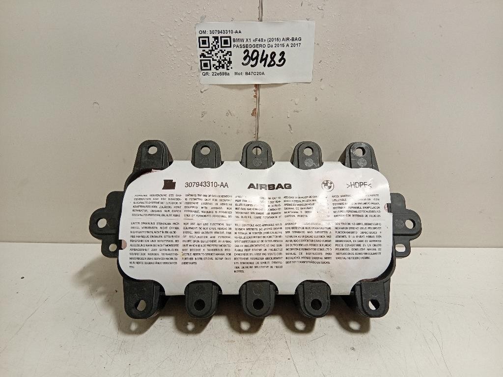 Air-bag Passeggero 307943310-AA Bmw X1 F48 2015