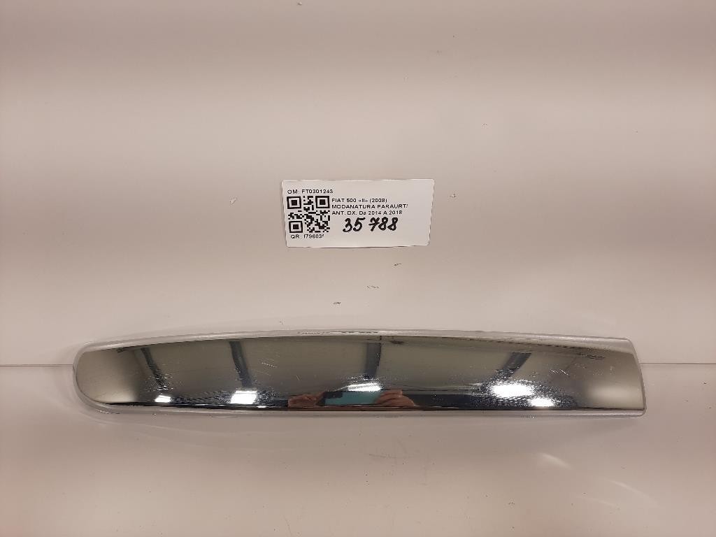 Modanatura Paraurti ANT DX FT0301243 Fiat 500 II 2008