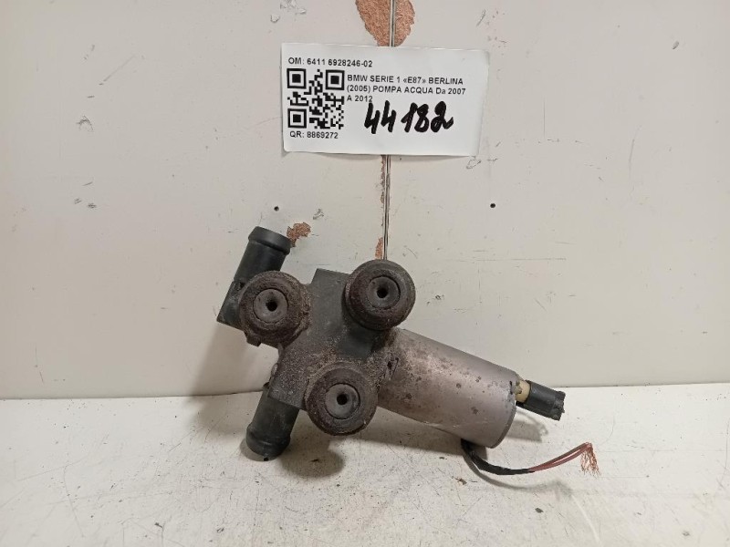 Pompa Acqua 6411 6928246-02 Bmw Serie 1 E87 Berlina 2005