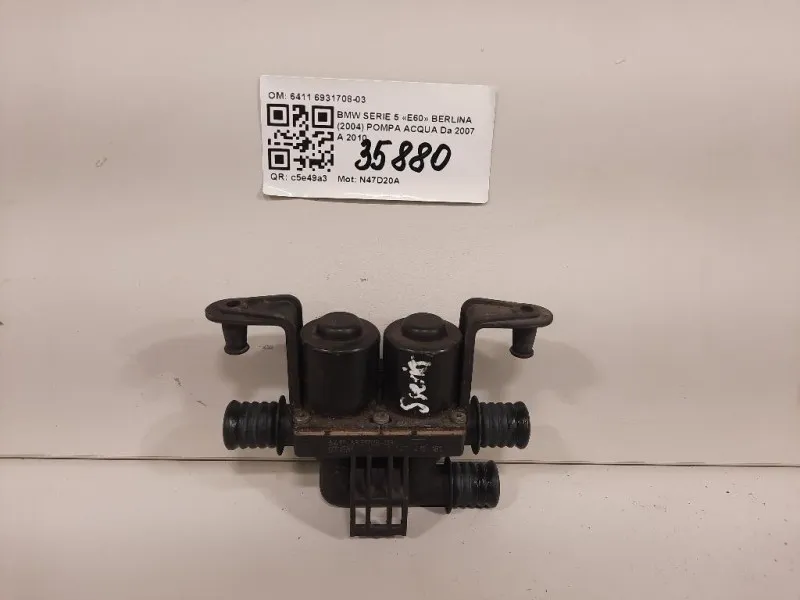 Pompa Acqua 6411693170803 Bmw Serie 5 E60 Berlina 2004