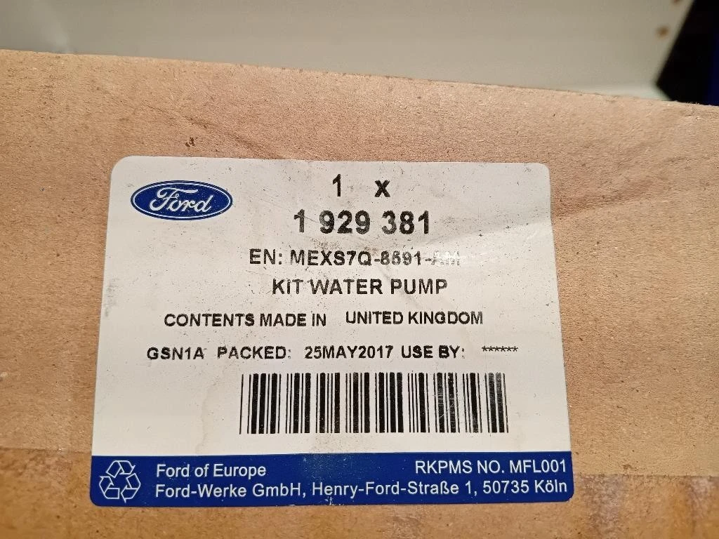 Pompa Acqua 1929381 Ford Mondeo III 2001