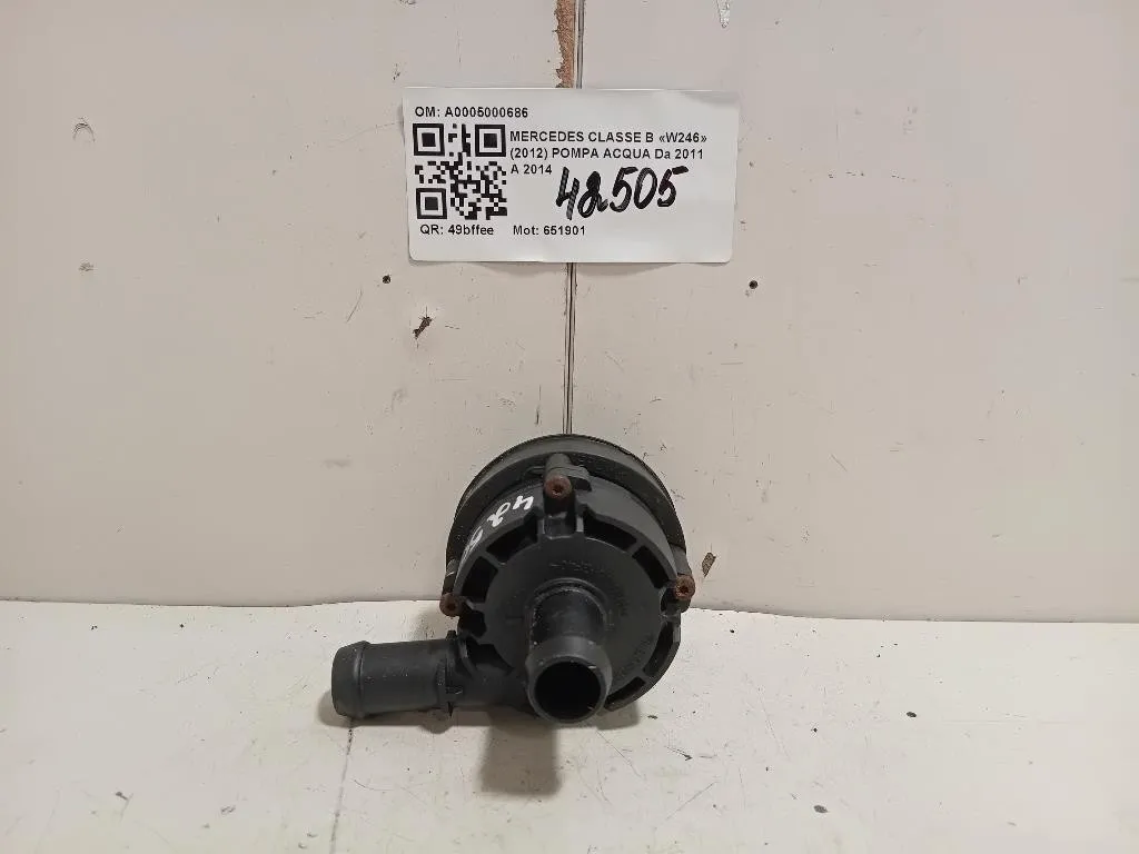 Pompa Acqua A0005000686 Mercedes Classe B W246 2012