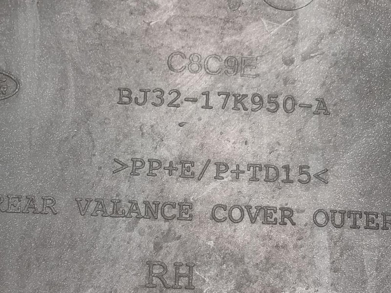 Modanatura Paraurti POST DX BJ32-17K950-A Land Rover Range Rover Evoque I 2011