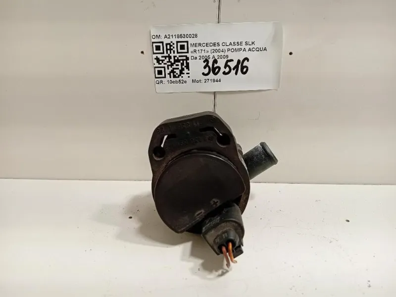 Pompa Acqua A2118530028 Mercedes Classe SLK R171 2004
