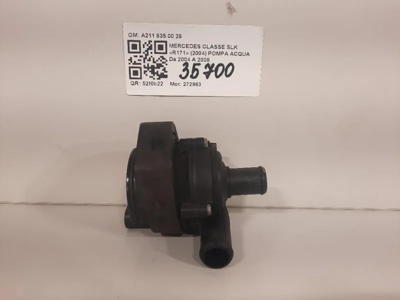 Pompa Acqua A211 835 00 28 Mercedes Classe SLK R171 2004
