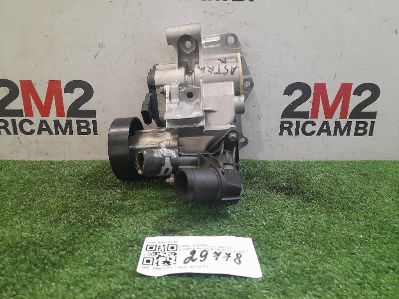 Pompa Acqua 55515120 Opel Astra J 2012