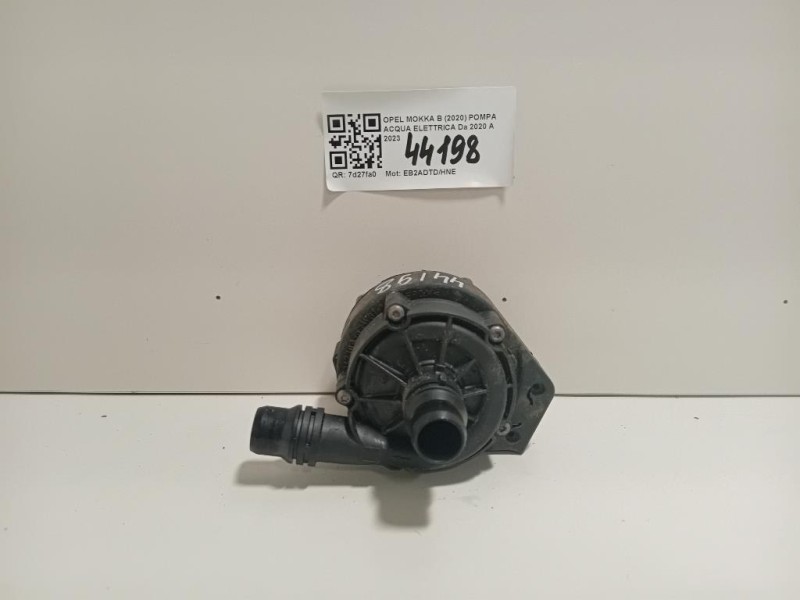 Pompa Acqua Elettrica 0392024023 Opel Mokka B 2020
