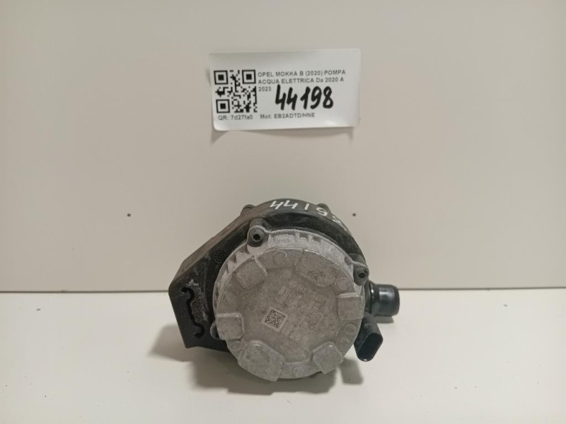Pompa Acqua Elettrica 0392024023 Opel Mokka B 2020