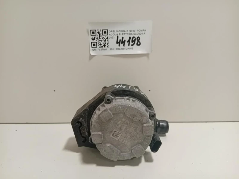 Pompa Acqua Elettrica 0392024023 Opel Mokka B 2020