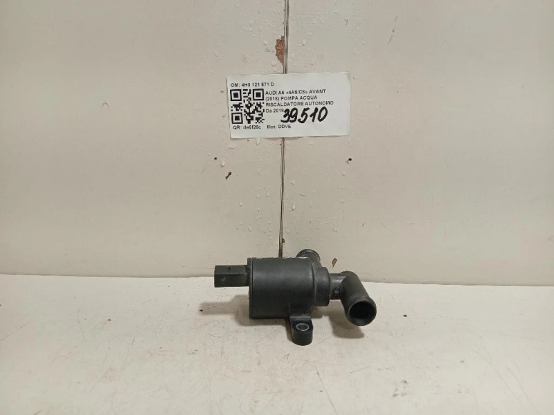 Pompa Acqua Riscaldatore Autonomo 4H0 121 671 D Audi A6 4a5c8 Avant 2018