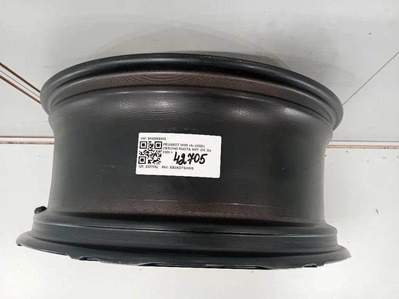 Cerchio Ruota ANT DX 9842669880 Peugeot 3008 II 2020