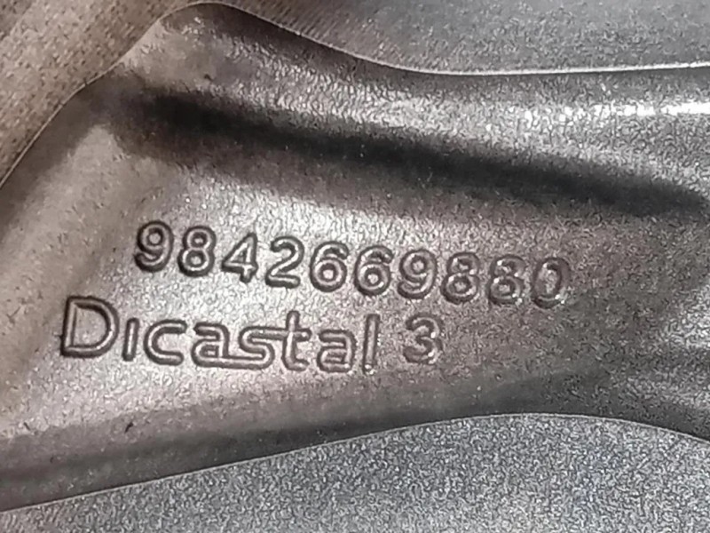 Cerchio Ruota ANT DX 9842669880 Peugeot 3008 II 2020